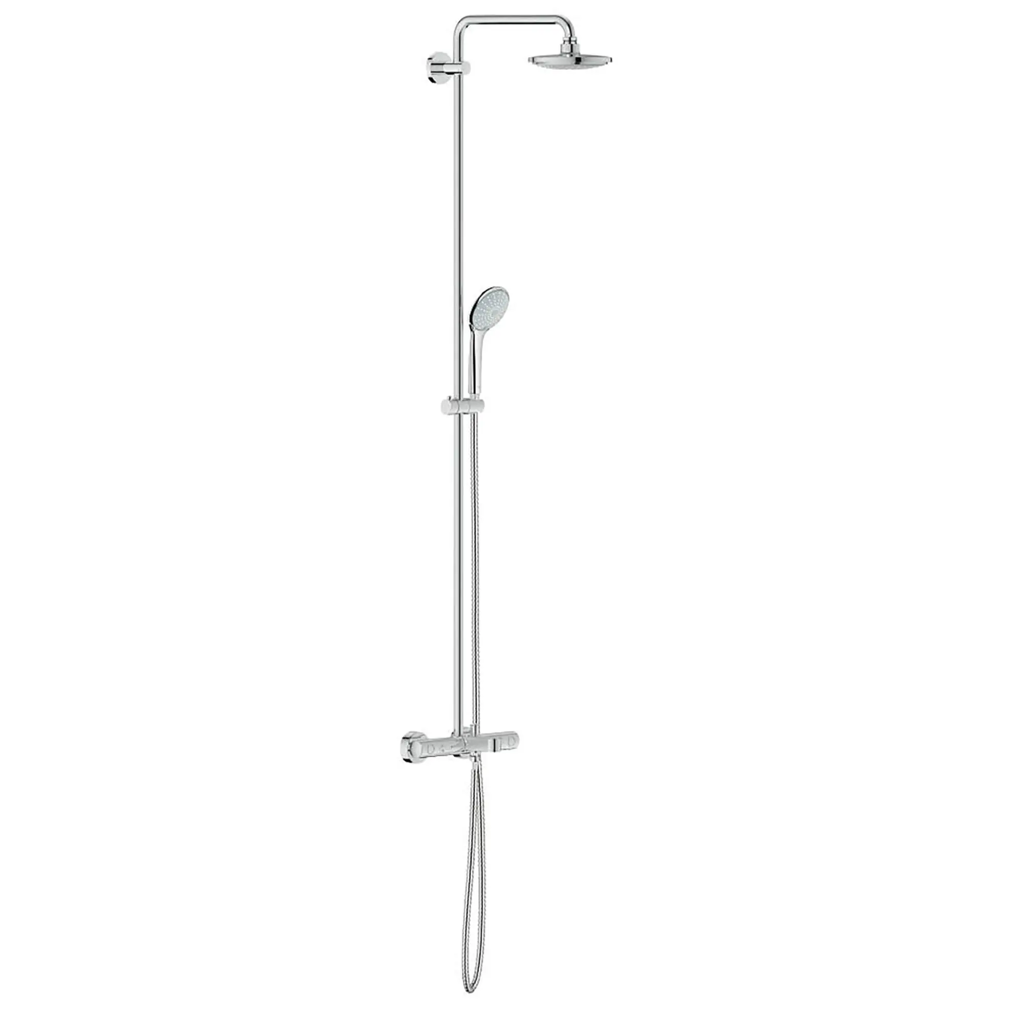 180 Tub/Thermostatic Shower System, 9.5 L/min (2.5 gpm)